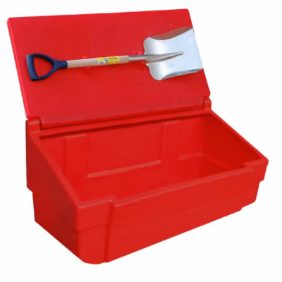 Outils Perrin Bac à sel 100 L + pelle auto