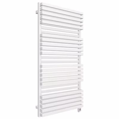 Sèche-serviette électrique blanc de 1185mm de haut et 600mm de large – 1200 Watt – QUA1185/600BSOAE8B