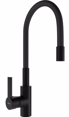 Mexen Flex robinet de cuisine, noir – 670900-70