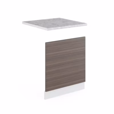 Vicco Façade Gris 60cm , PT Marbre