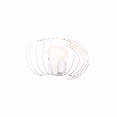 Applique murale design blanche 39 cm – Johanna