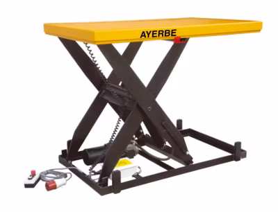Table élévatrice électrohydraulique 3T, 1300×800 mm, élévation 1010 mm
