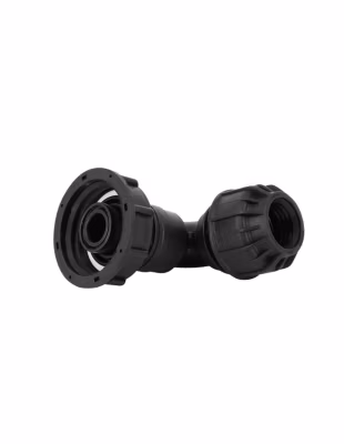Raccord cuve eau S60X6 – Coudé compression Diamètre 32 mm