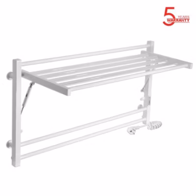 Sèche-serviettes électrique ASTOR 1000×540 avec minuterie ECO, 225W, Blanc