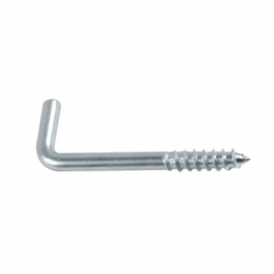 100 Gonds à Vis 6 x 80 mm – NFE 25611 – Zingué blanc – D-Work