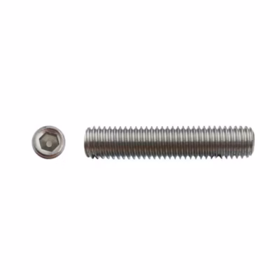 200 Vis Sans Tête 6 Pans Creux à Bout Plat STHC 6 x 12 mm – DIN 913 – Inox A2 – D-Work