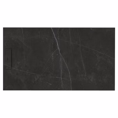 SIENA – Receveur de douche 180x80cm Marquina – Antidérapant – Résistant & design – Disponible en plusieurs dimensions et coloris