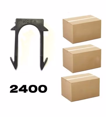 2400 Agrafes tube PER pour plancher chauffant cavalier 40mm Hydro pontet