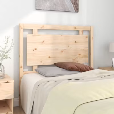 vidaXL Tête de lit 105,5x4x100 cm Bois massif de pin 817925