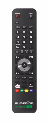 Télécommande de remplacement pour fujionkyo f8200hd