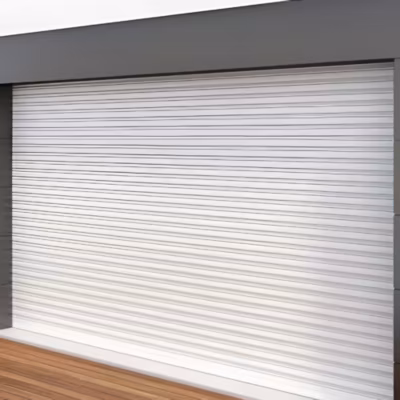 Volet Roulant Traditionnel en aluminium 45mm Tunnel (Blanc signalisation RAL9016 – Moteur TELCO à télécommande – 1200 x 2150mm)