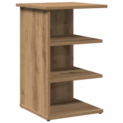 Buffet chêne artisanal 35x35x55 cm bois d&rsquo;ingénierie vidaXL