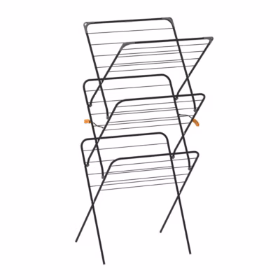 Rörets Séchoir à linge Rise – Construction pop-up – 140x49x61 cm