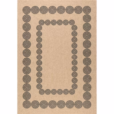 Tapis salon et chambre style jute moderne RODY 080×150 cm