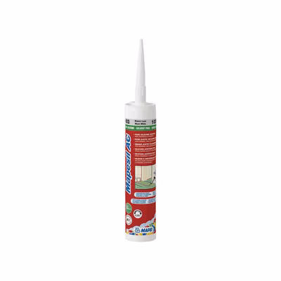 Mastic silicone MAPESIL AC – Coloris: 152 Réglisse