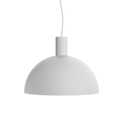 LUMICOM – ZENIT Suspension, 1xE27, max 42W, métal, blanc mat, D.40cm