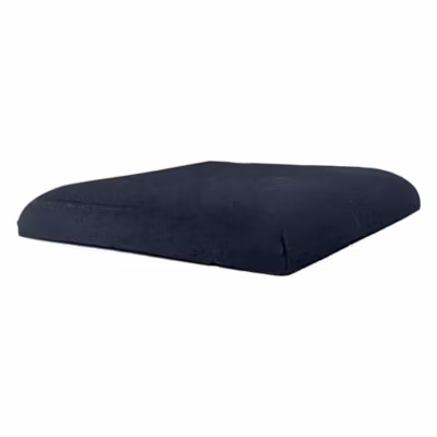 Chapeau Pilier 42×42 Plat Bord Arrondis – Gris Anthracite Foncé
