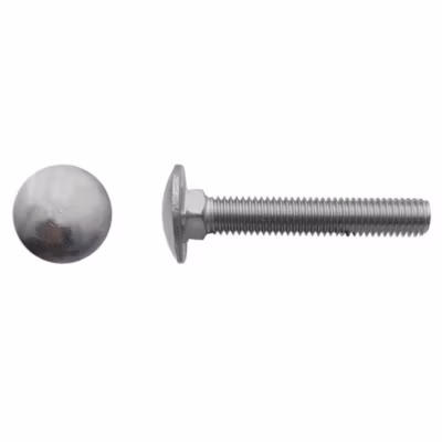 50 Vis Tête Ronde Collet Carré TRCC 8 x 110 mm – DIN 603 – Inox A2 – D-Work