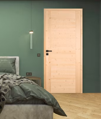 Bloc porte HORIZON bois épicéa 2040 x 830 Gauche