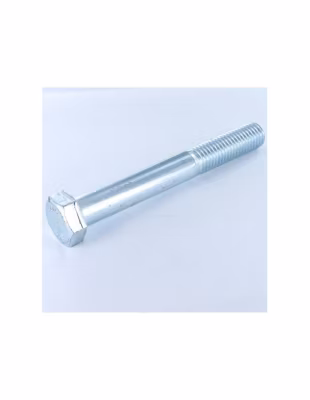 Corps de boulon filetage partiel Tête hexagonale TH M18X180 Classe 8.8 Acier zingué – 1 pièce