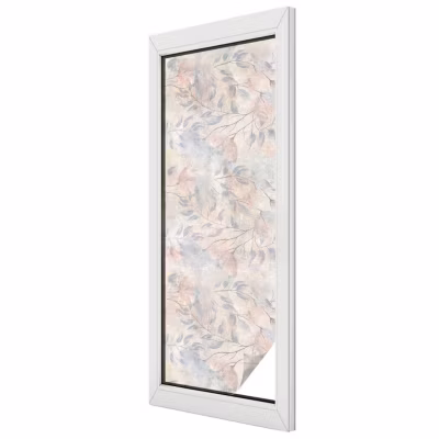 Film dépoli blanc adhésif Wallfluent 50×146 cm de protection d&rsquo;intimité Effet De Changement 1 rol.