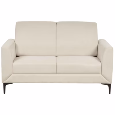 Canapé 2 places FENES Tissu Beige