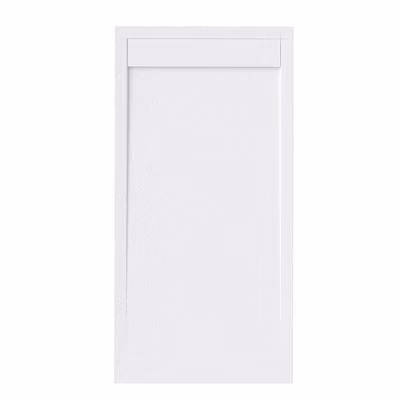 CLEVER – Receveur de douche 120x90cm Blanc – Antidérapant, Design Moderne, Haute Résistance, Facile à Installer