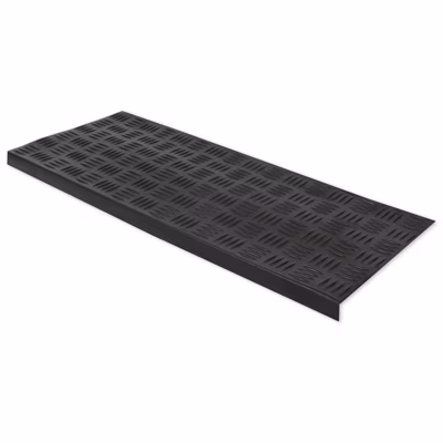 Tapis d&rsquo;escalier en caoutchouc Antidérapant Madras 25 x 75 cm