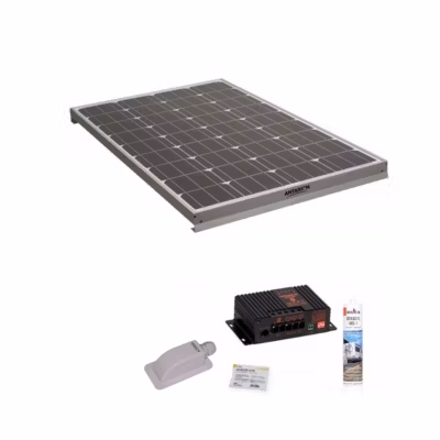 Pack  Panneau solaire 140W camping car + Régulateur de charge pour panneau solaire MPPT10A BLUETOOH ANTARION