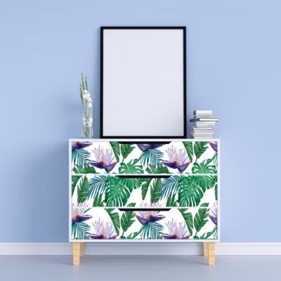 Sticker meuble tropical janjira 40 x 60 cm