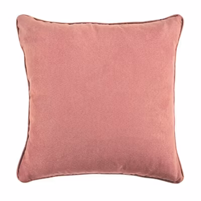Coussin en suédine terra cotta 40×40