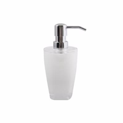 Distributeur de savon acrylique TAHITI Blanc MSV
