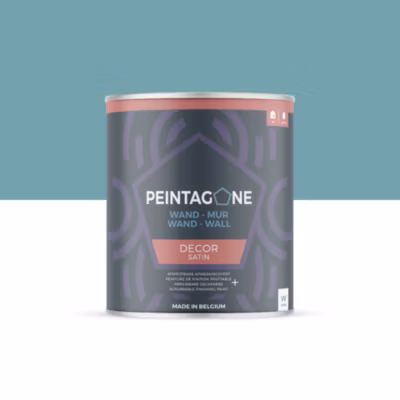 Peinture de finition lessivable pour murs intérieurs – Decor Satin, 1 l, Feel Good (PE069)