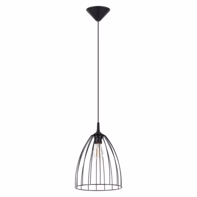 Lampe à suspension en acier 1 lampes 23x23x92cm Sollux