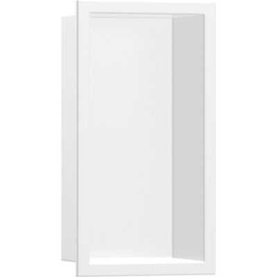 XtraStoris Original niche murale 300/150/70 avec cadre intégré blanc mat HANSGROHE 56092700