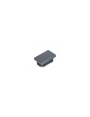 Bouchon rectangle pour tube 50X30 épaisseur tole du tube 3 à 5 nylon noir – 1 pièce