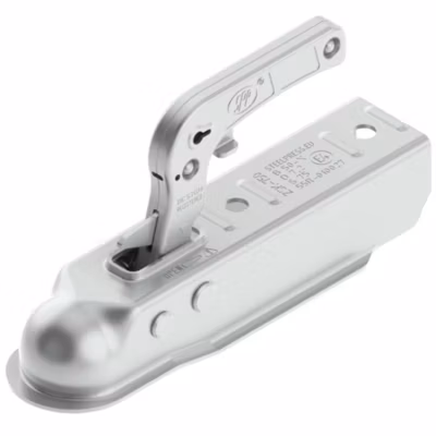 Attelage de remorque en acier embouti de 50 mm, pour boule d&rsquo;attelage de 750 kg