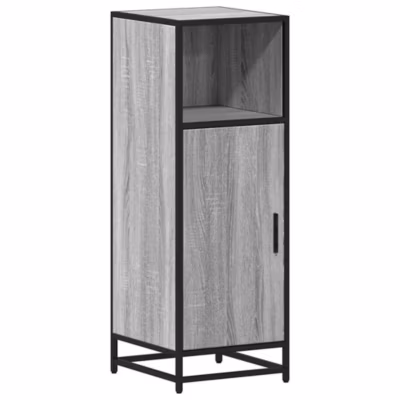 Armoire de salle de bain sonoma gris 35×37,5×100 cm vidaXL