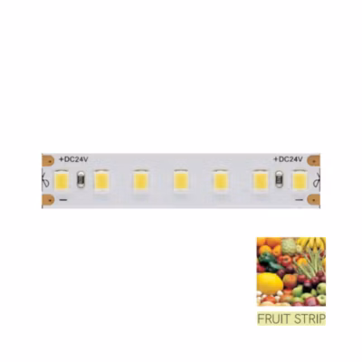 Bande LED pour éclairer le comptoir fruits et légumes Bobine 5m 14,4W/M 90LM/W IP20 5000K