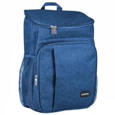 Sac à dos, glacière isotherme, sac de pique-nique – 23 L  – Bleu – Linxor