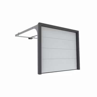 Porte Sectionnelle Motorisée StandardLine Linteau 100mm Lisse Blanc Ral 9016 L3000xH3000 4M