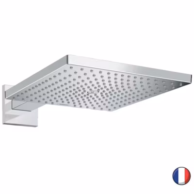 Douche de tête HANSGROHE Raindance E, 1 jet avec bras de douche chromé