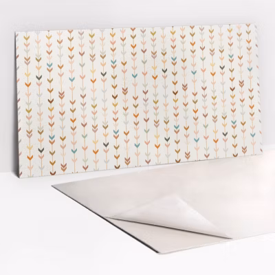 Panneau autocollant Tulup 100×50 cm Composition bohème 1 pcs