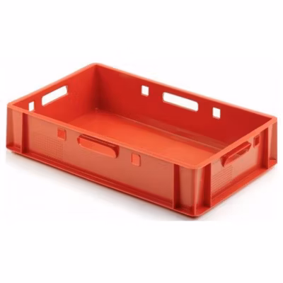 Alutec 75093 Bac plastique alimentaire 600 x 125 x 400 mm orange 1 pièce