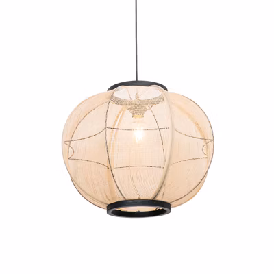 Suspension orientale marron 48 cm – Rob