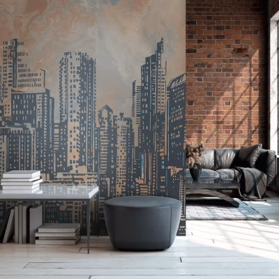 Profhome 393331-GU Papier peint photo lisse mat 3,71 m x 2,8 m