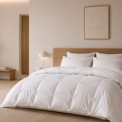 Couette 140×200 cm été CAP NORD garnissage naturel duvet d&rsquo;oie 250g/m2