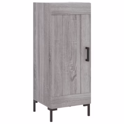 Buffet Sonoma gris 34,5x34x90 cm Bois d&rsquo;ingénierie vidaXL
