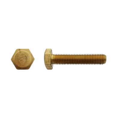 200 Vis Métaux Tête Hexagonale F/Total 5 x 25 mm – DIN 933 – Laiton – D-Work