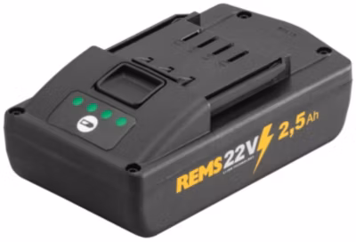Batterie Li-Ion 21,6 V 2,5 Ah – REMS 571571 R22 pour Akku-Press 22 V ACC